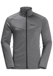 Jack Wolfskin Fleecejacke FORTBERG FZ Dunkelgrau/Grau/Hellgrau