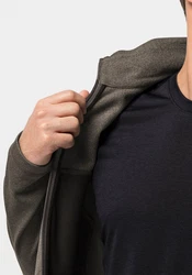 Jack Wolfskin Fleecejacke FORTBERG FZ Grau/Khaki/Braun/Dunkelgrün/Dunkelgrau