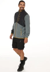 WHISTLER Fleecejacke Greyson grau/laurel wreath