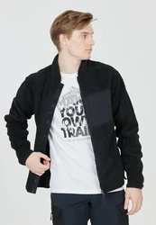 WHISTLER Fleecejacke Bear Hellblau/Grau/Schwarz