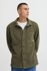 11 Project Fleecejacke PRDev Dunkelgrün/Grün/Khaki