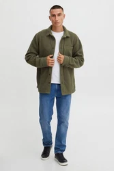 11 Project Fleecejacke PRDev Dunkelgrün/Grün/Khaki