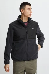 11 Project Fleecejacke PRDexton Dunkelgrau/Dunkelblau/Schwarz