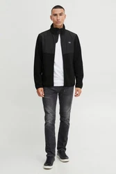 11 Project Fleecejacke PRDexton Schwarz/Grau