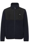 11 Project Fleecejacke PRDexton Dunkelblau/Schwarz/Dunkelgrün/Grau