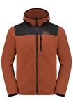 Jack Wolfskin Fleecejacke KAMMWEG PILE FZ Orange/Braun
