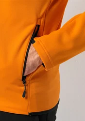 Jack Wolfskin Fleecejacke ALPGRAT HOODED FZ Orange