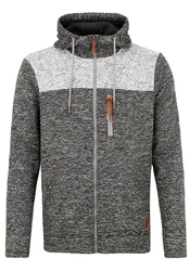 Blend Fleecejacke Style BHPinheiro Hellgrau/Hellblau/Grün/Dunkelgrau/Grau