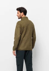 Jack Wolfskin Fleecejacke TANNENSPUR JKT Dunkelgrün/Grün/Khaki/Braun