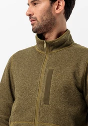 Jack Wolfskin Fleecejacke TANNENSPUR JKT Dunkelgrün/Grün/Khaki/Braun