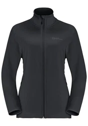 Jack Wolfskin Fleecejacke BAISELBERG FZ Dunkelgrau/Grau/Schwarz/Dunkelblau