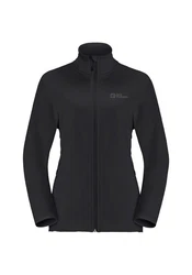 Jack Wolfskin Fleecejacke BAISELBERG FZ Schwarz/Grau/Dunkelgrau