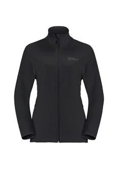 Jack Wolfskin Fleecejacke BAISELBERG FZ Schwarz/Grau/Dunkelgrau