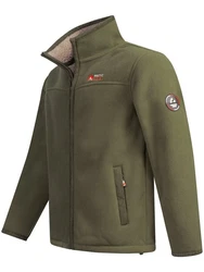 Arctic Seven Fleecejacke ASZeroo Dunkelgrün/Khaki/Braun