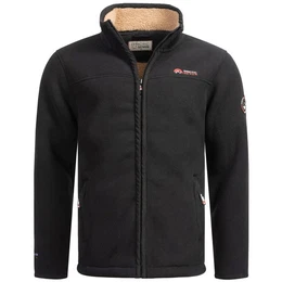 Fleecejacke ASZeroo mit hoch schlieendem Stehkragen