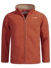 Fleecejacke ASZeroo mit hoch schlieendem Stehkragen