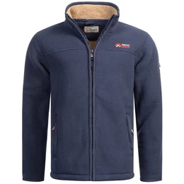 Fleecejacke ASZeroo mit hoch schlieendem Stehkragen