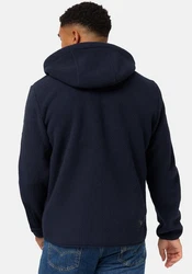 Stone Harbour Fleecejacke Illian Herren Outdoorjacke mit Kapuze Dunkelblau