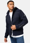 Stone Harbour Fleecejacke Illian Herren Outdoorjacke mit Kapuze Dunkelblau