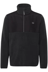 11 Project Fleecejacke Style PRDelmer Schwarz/Dunkelgrau