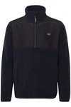 11 Project Fleecejacke Style PRDelmer Dunkelblau/Schwarz/Rot