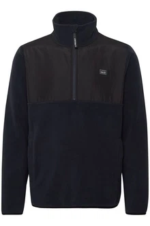 11 Project Fleecejacke Style PRDelmer Dunkelblau/Schwarz/Rot