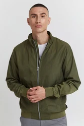 11 Project Kapuzenfleecejacke Style PRCapal Dunkelgrün/Grün/Khaki