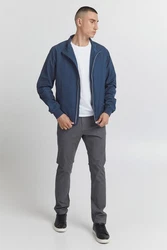 11 Project Kapuzenfleecejacke Style PRCapal Dunkelblau/Hellblau/Blau/Grau