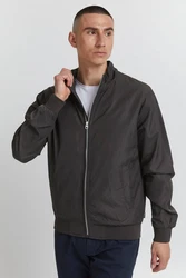 11 Project Kapuzenfleecejacke Style PRCapal Dunkelgrau/Grau/Hellgrau