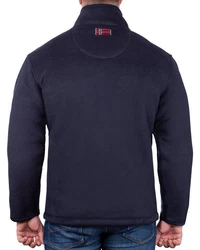 Geographical Norway Fleecejacke Herren Outdoor Jacke bausine mit Stehkragen Navy