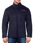 Geographical Norway Fleecejacke Herren Outdoor Jacke bausine mit Stehkragen Navy