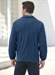 Hajo Fleecejacke Blau/Hellblau/Dunkelblau