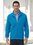 Hajo Fleecejacke Blau/Türkis/Hellblau