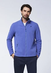 Polo Sylt Fleecejacke Hellblau/Blau/Lila/Fliederfarben