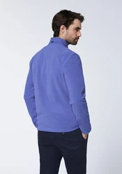 Polo Sylt Fleecejacke Hellblau/Blau/Lila/Fliederfarben