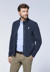 Polo Sylt Fleecejacke Dunkelblau/Blau