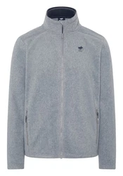 Polo Sylt Fleecejacke Grau/Blau/Hellgrau/Dunkelblau
