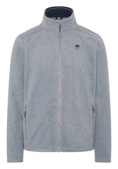 Polo Sylt Fleecejacke Grau/Blau/Hellgrau/Dunkelblau