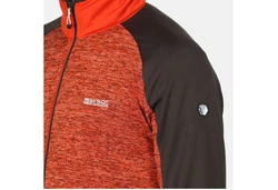 Regatta Strickfleecejacke Coldane V Orange/Rot/Braun