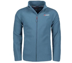 Geographical Norway Fleecejacke Hellblau/Grau/Pastell/Blau