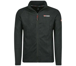 Geographical Norway Fleecejacke Dunkelgrau/Grau/Dunkelgrün/Hellgrau/Schwarz/Rot