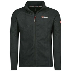 Geographical Norway Fleecejacke Dunkelgrau/Grau/Dunkelgrün/Hellgrau/Schwarz/Rot