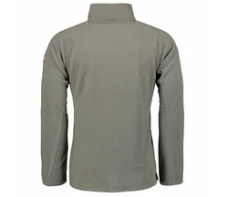 Geographical Norway Fleecejacke Khaki/Grau/Hellgrau/Braun/Dunkelgrün/Beige