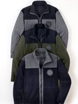 Witt Fleecejacke Freizeitjacke Dunkelblau/Grau