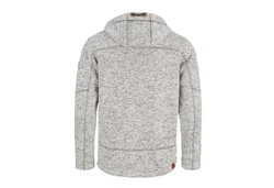 Dry Fashion Fleecejacke Herren Kappeln Grau/Hellgrau