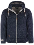 Dry Fashion Fleecejacke Herren Kappeln Dunkelblau/Hellblau