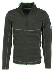 Chiemsee Fleecejacke Knit Fleece Jacket Dunkelgrün/Grün