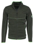 Chiemsee Fleecejacke Knit Fleece Jacket Dunkelgrün/Grün