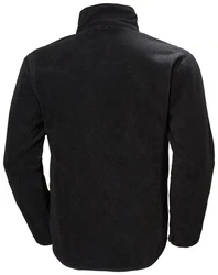 Helly Hansen Fleecejacke MANCHESTER ZIP IN FLEECE JKT (1-St) Schwarz/Dunkelgrau