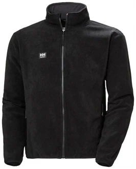 Helly Hansen Fleecejacke MANCHESTER ZIP IN FLEECE JKT (1-St) Schwarz/Dunkelgrau